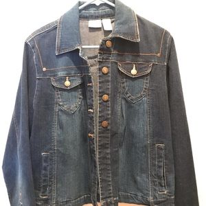 Kim Rogers Dark Blue Denim Jean Jacket